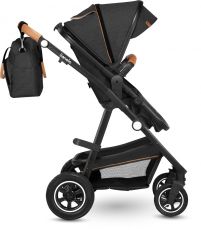Дитячий візочок 3 в 1 Lionelo Amber Grey Graphite
